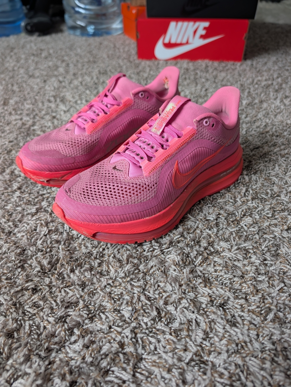 Nike Pegasus Premium -  Women's 11 -  Playful Pink/Hyper PInk